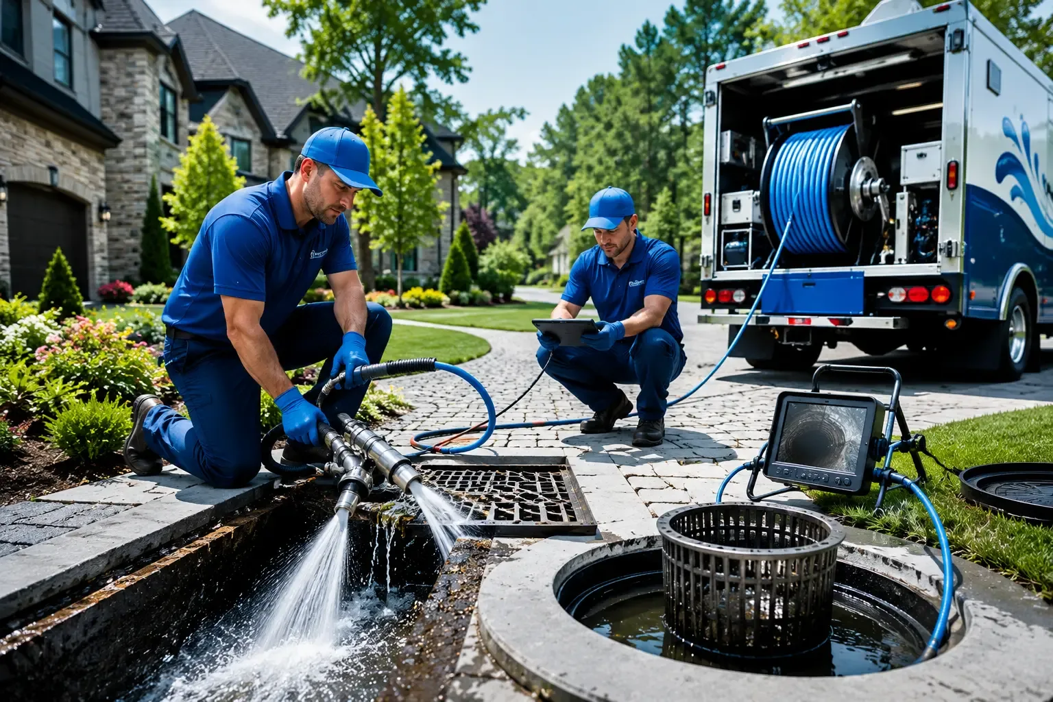 Local outdoor drain cleaning professionals in Bennington, OK