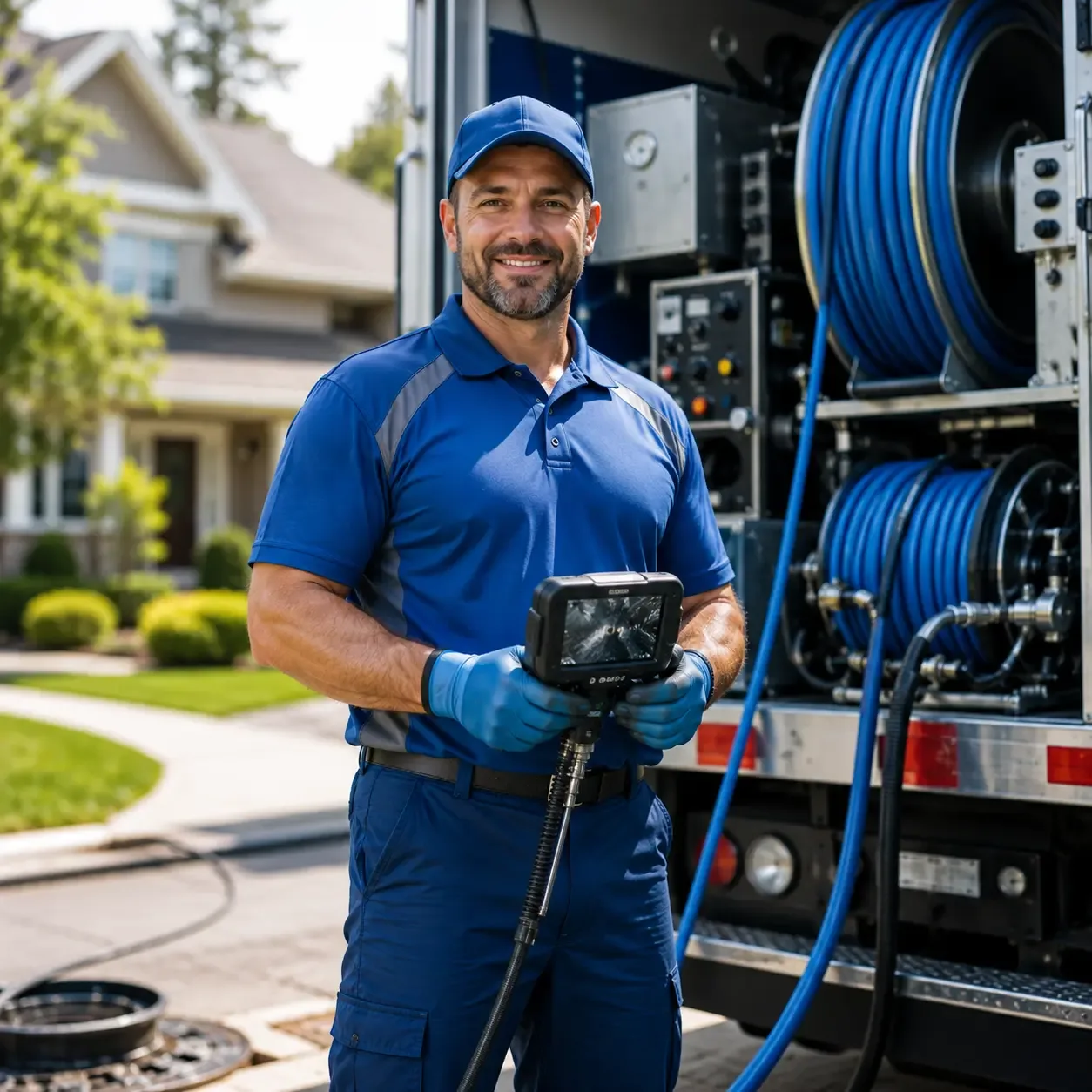 Local outdoor drain cleaning specialists in Bennington, OK